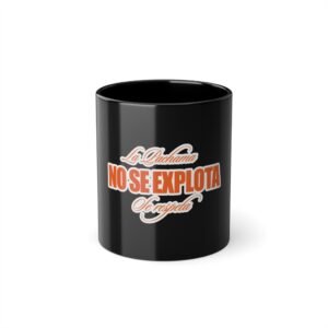 Mug noir brillant